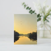 Sunset on the Negril River Postkarte (Stehend Vorderseite)