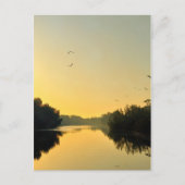 Sunset on the Negril River Postkarte (Vorderseite)