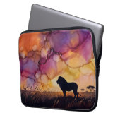 Sunset on the Savanna Laptopschutzhülle (Vorderseite Links)