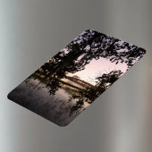 Sunset on Woods Memorial Bridge Beaufort SC Magnet