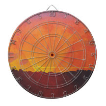 Sunset, Orange Sky (von Félix Vallotton)