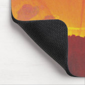 Sunset, Orange Sky (von Félix Vallotton) Mousepad (Ecke)