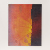 Sunset, Orange Sky (von Félix Vallotton) Puzzle (Vertikal)