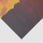 Sunset, Orange Sky (von Félix Vallotton) Seidenpapier (Detail)