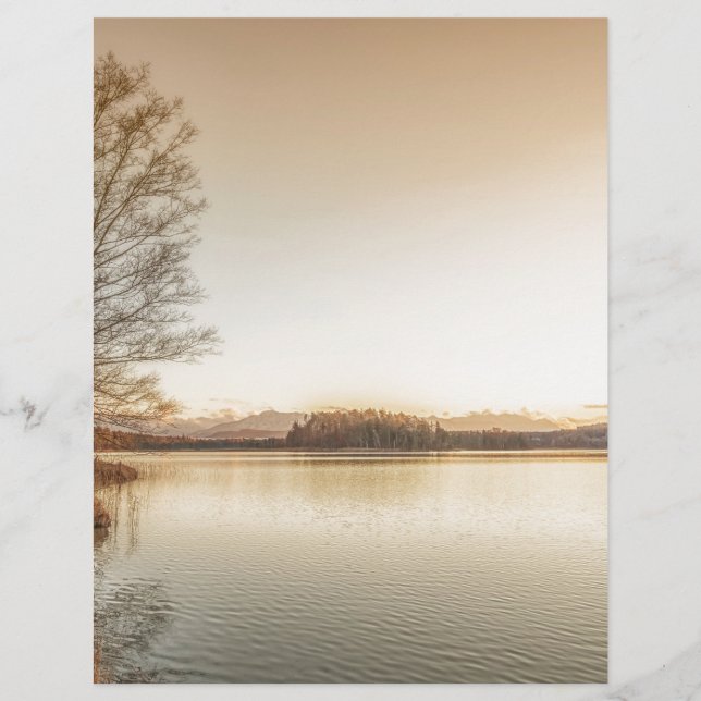 Sunset Osterseen (Vorderseite)