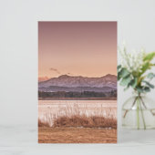 Sunset Osterseen Briefpapier (Stehend Vorderseite)
