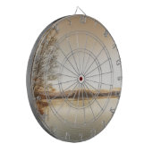 Sunset Osterseen Dartscheibe (Vorderseite Links)