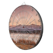 Sunset Osterseen Dartscheibe (Vorderseite rechts)