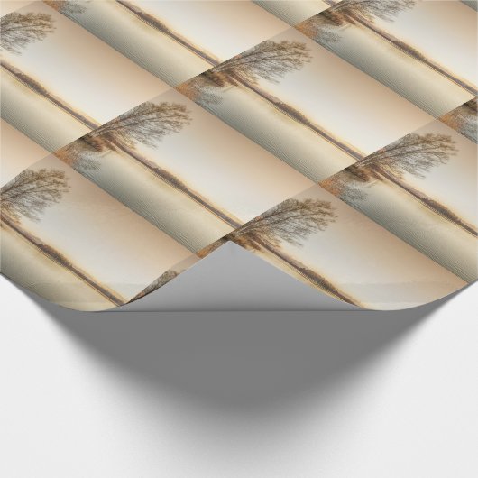 Sunset Osterseen Geschenkpapier (Ecke)