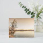 Sunset Osterseen Postkarte (Stehend Vorderseite)
