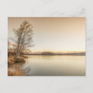 Sunset Osterseen Postkarte