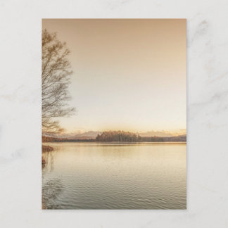 Sunset Osterseen Postkarte