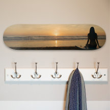 Sunset Over a Quiet Beach