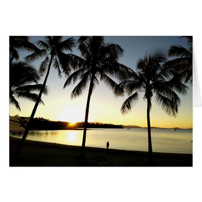 Sunset over Airlie Beach, QLD, Australien (Vorderseite (Horizontal))
