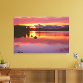 Sunset Over Alexander Bay Leinwanddruck (Insitu (Wohnzimmer))