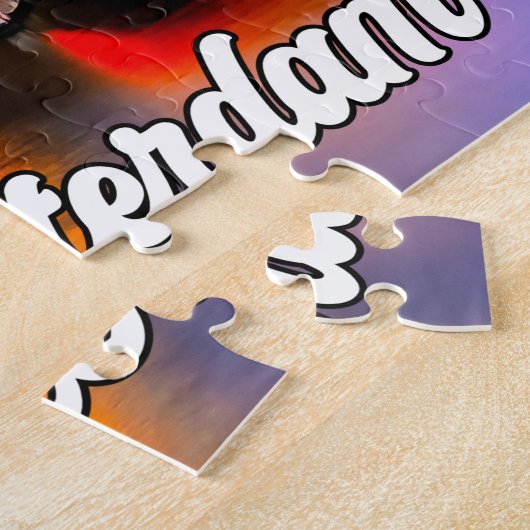 Sunset Over Amsterdam, Niederlande Puzzle (Seite)