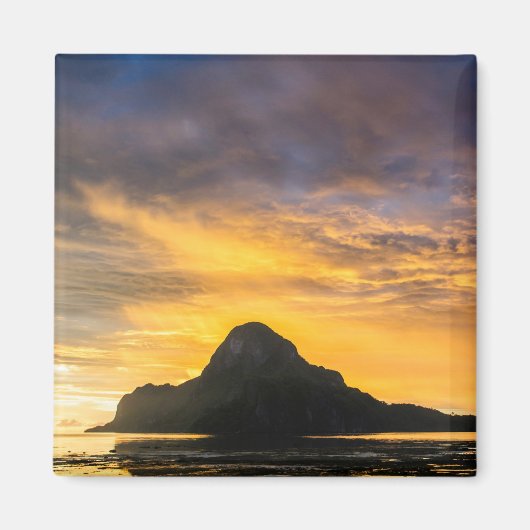Sunset Over Bacuit Archipelago Magnet (Vorne)