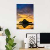 Sunset Over Bacuit Archipelago Poster (Heimbüro)