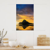 Sunset Over Bacuit Archipelago Poster (Küche)