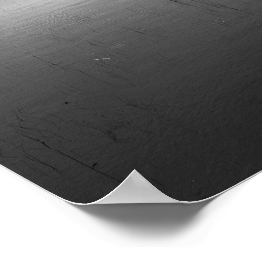 Sunset over Banks Channel Poster (Ecke)