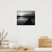 Sunset over Banks Channel Poster (Küche)