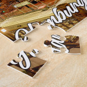 Sunset Over Beautiful Hamburg, Deutschland Puzzle (Seite)