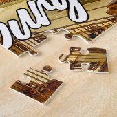 Sunset Over Beautiful Hamburg, Deutschland Puzzle (Seite)