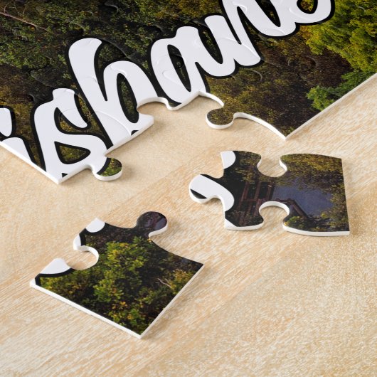 Sunset Over Brisbane, Australien Puzzle (Seite)