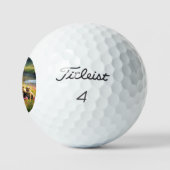 "Sunset over Cheetah Family" Golfball (Logo)