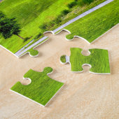 Sunset Over Chicago, Illinois, Vereinigte Staaten Puzzle (Seite)