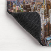 Sunset Over Chicago Mousepad (Ecke)