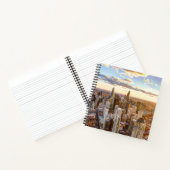 Sunset Over Chicago Notizblock (Innenseite)