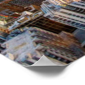 Sunset Over Chicago Poster (Ecke)