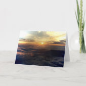Sunset Over Clouds - Others Care Karte (Vorderseite)