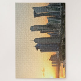 Sunset over Doha, Katar Puzzle