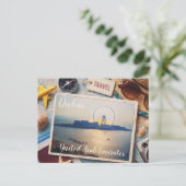 Sunset Over Dubai – City of Wonders Postkarte (Stehend Vorderseite)