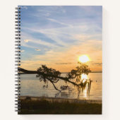 Sunset Over East Bay Notizblock (Vorderseite)