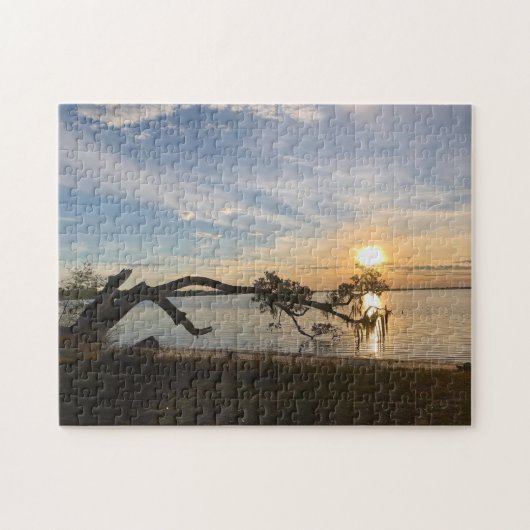 Sunset Over East Bay Puzzle (Horizontal)