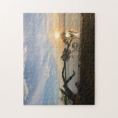 Sunset Over East Bay Puzzle (Vertikal)