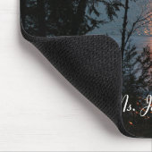 Sunset Over Forest Lake Mouse Pad Mousepad (Ecke)