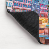 Sunset Over Frankfurt, Deutschland Mousepad (Ecke)