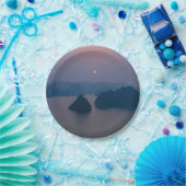 Sunset over Halong Bay - Vietnam, Asien Pappteller (Party)