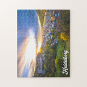 Sunset Over Heidelberg, Deutschland Puzzle (Vertikal)