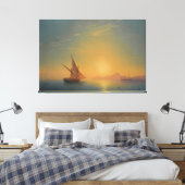 Sunset Over Ischia Leinwanddruck (Insitu (Schlafzimmer))