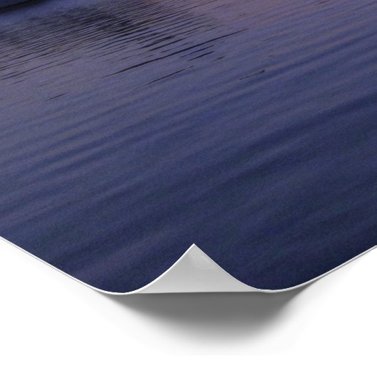 SUNSET OVER JAMAICA POSTER (Ecke)