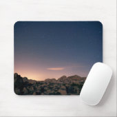Sunset Over Joshua Tree National Park Mousepad (Mit Mouse)