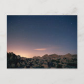 Sunset Over Joshua Tree National Park Postkarte (Vorderseite)
