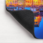 Sunset Over Kopenhagen, Dänemark Mousepad (Ecke)