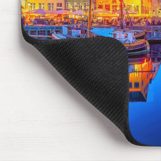 Sunset Over Kopenhagen, Dänemark Mousepad (Ecke)