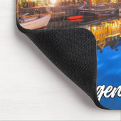 Sunset Over Kopenhagen, Dänemark Mousepad (Ecke)